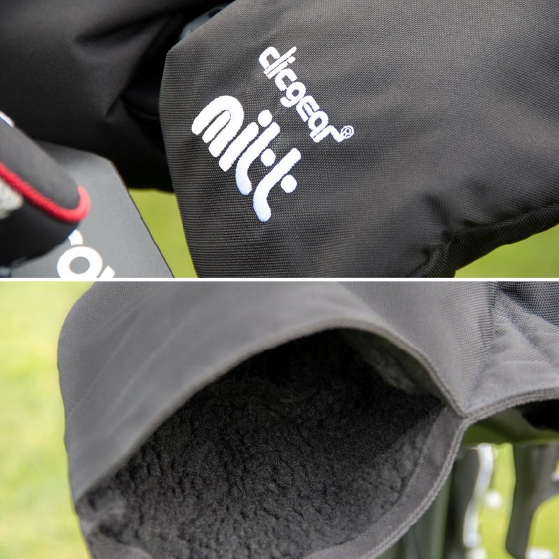 Clicgear Push Cart Mitts - Waterproof, Windproof Golf Mittens