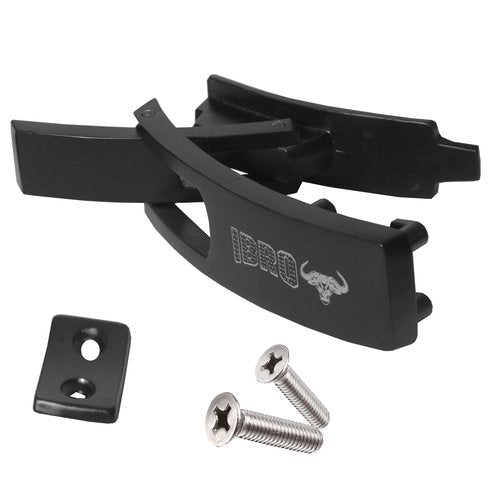 IBRO Heavy Duty Replacement Lever Buckle for 10MM Weight Lifting and Powerlifting Belt - Rust Free Fits All Brands Black