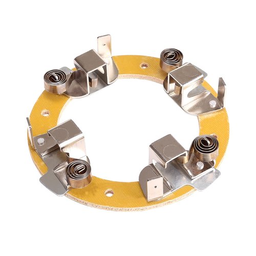 10L0L Motor Brushes Holder Plate with Springs Fits Yamaha G29 Golf Cart with DM430-06 Hitachi Motor Replaces Parts JU2-H1840-20-00, JU2-H1801-20-00