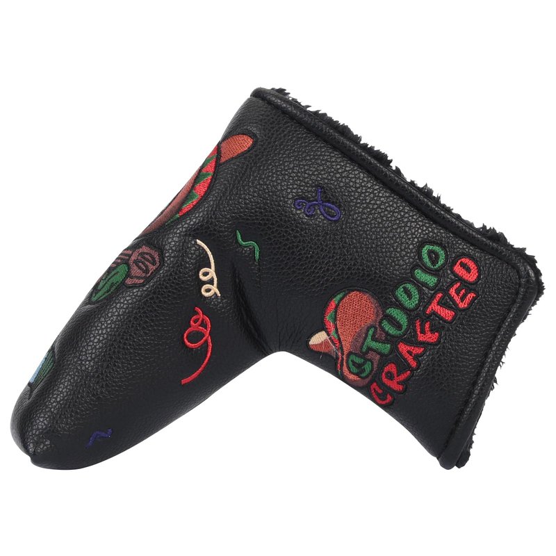 Studio Crafted Cinco De Mayo Sombrero Golf Blade Putter Headcover Magnetic Closure