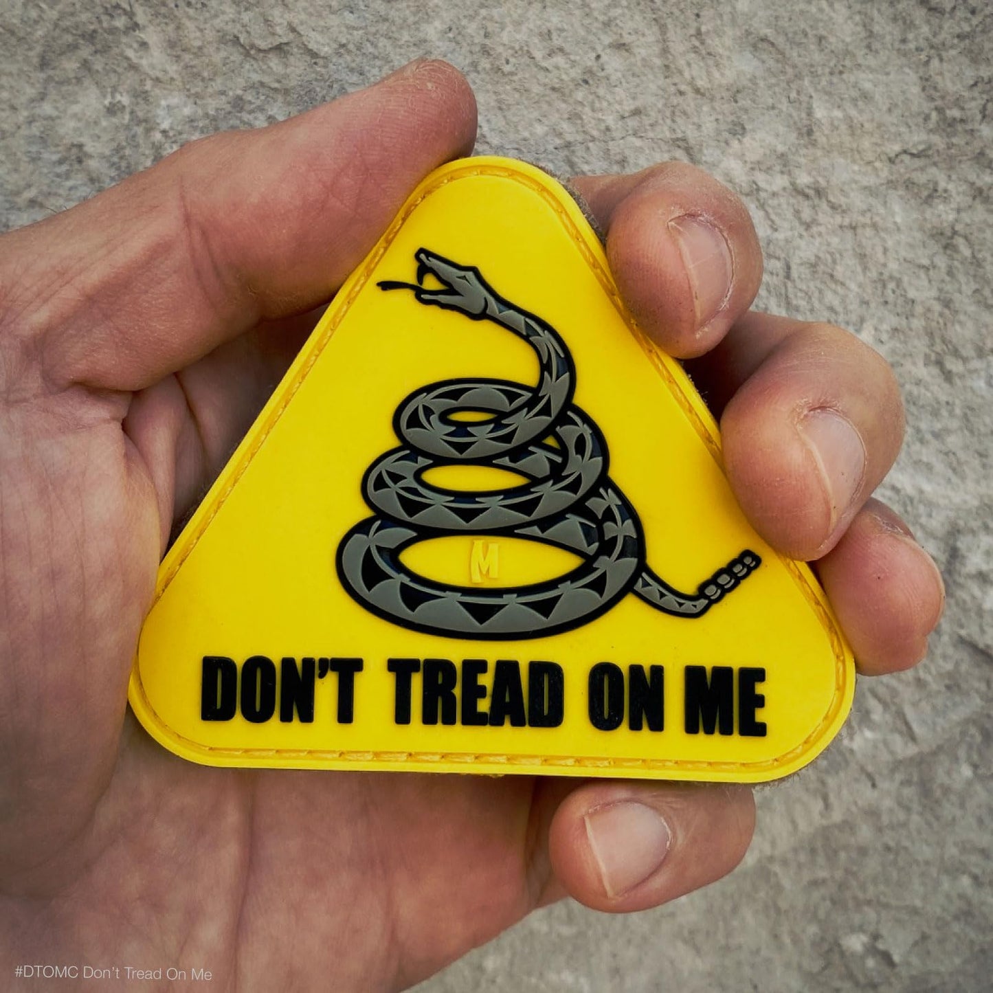 Maxpedition Gear Don't Tread on Me Patch, 3 x 2.6-Inch