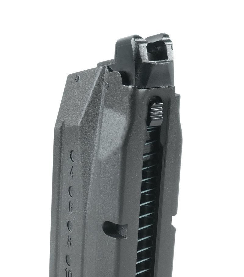 Umarex Smith & Wesson M&P 9 GBB 6mm BB Pistol Airsoft Gun Magazine,Black