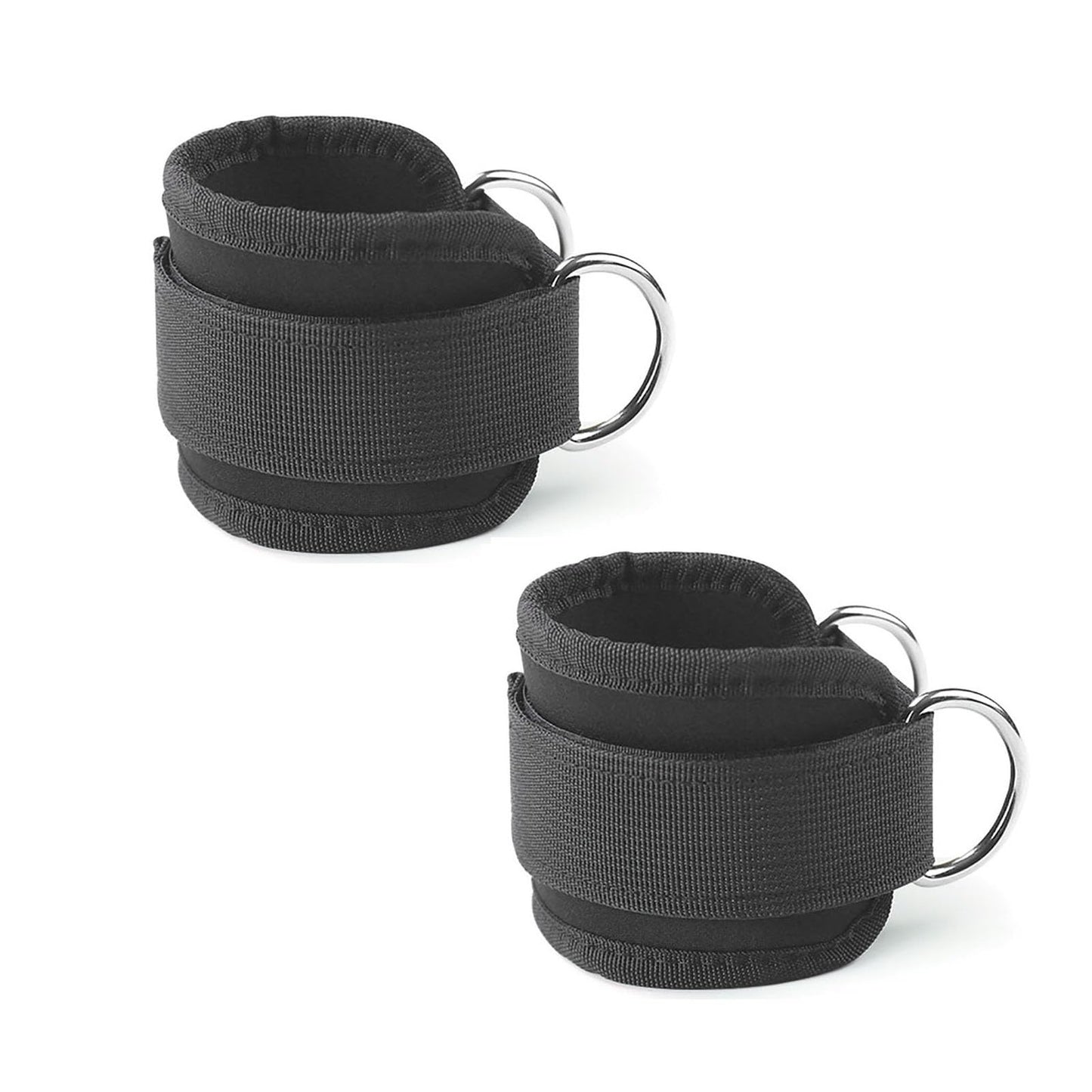Ankle Straps Resistance Bands Wrist Cuffs Padded Adjustable 2Pcs