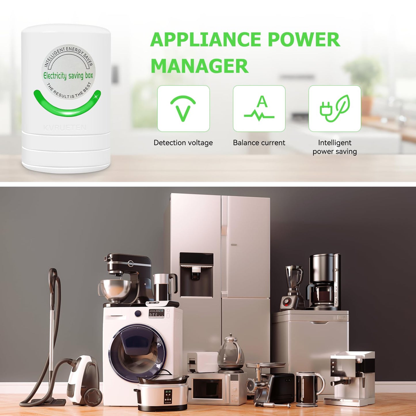 Power Saver Pro X 2025 – Electricity Saving Box, Stop Watt Energy Saving Device, Plug-in Energy Savers (4-Pack), US Plug, 90V–250V, 30kW – Stabilizes Voltage & Reduces Energy Costs