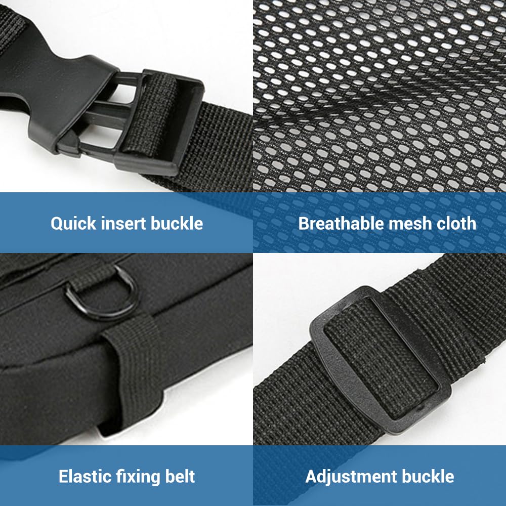 Tactical Sports Chest Bag, Adjustable Running Chest Pack with Breathable Mesh Lightweight Shoulder Rig Pouch or Workouts, Hiking, Cycling