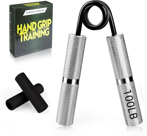 Hand Gripper Strengthener Set by [Brand Name] - Adjustable Grip Trainer 50LB-300LB | Forearm Muscle Building & Rehabilitation