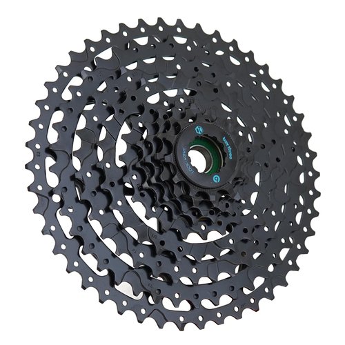 Box Three Prime 9 E-Bike Cassette 12-50T Fits Standard HG Hubs 9/10/11 Speed Cassette Mountain Bike, Lightweight Bicycle MTB Cassettes, Compatible Bike Cassettes