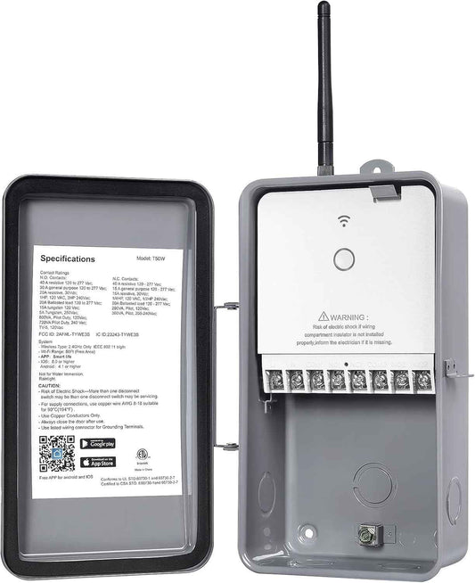 WiFi Smart Pool Timer - Heavy Duty 40 AMP Control for Pumps, Heater & Spa