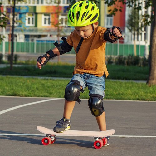 SUPVOX Blank Skateboard Deck, 7-ply Maple Wood DIY Unfinished Board 16. 9 Inch Long, Double-Sided Blank Surface for Painting, Graffiti Art and Kids Creative Projects