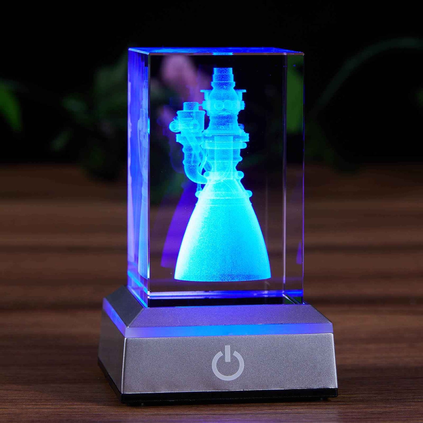 EMGTMS Y&Z SpaceX Starship Raptor 3 Engine Night Light, 3D Rocket Engine Figurine Lamp with 6 Color Modes, USB/Battery Powered, Collector's Gift for Space Fans & Tech Enthusiasts