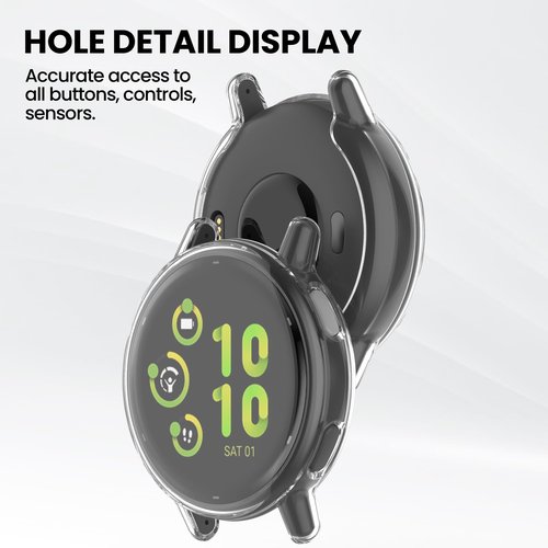 7Pack Screen Protector Case Compatible for Garmin Vivoactive 5 TPU Bumper Full Protective Shell Face Cover