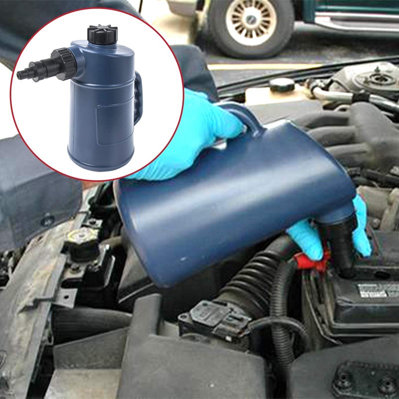 WINTOOLS 2-Quart Golf Cart/Deep Cycle Battery Jug Water Filler Bottle w/Auto Shut Off