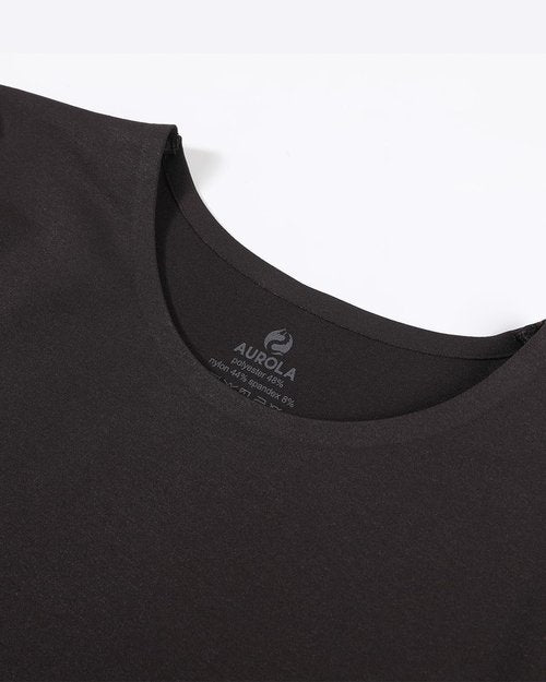 AUROLA Women's Seamless Fitted T-Shirt - Comfortable Athletic Top for Gym Workouts | Short Sleeve