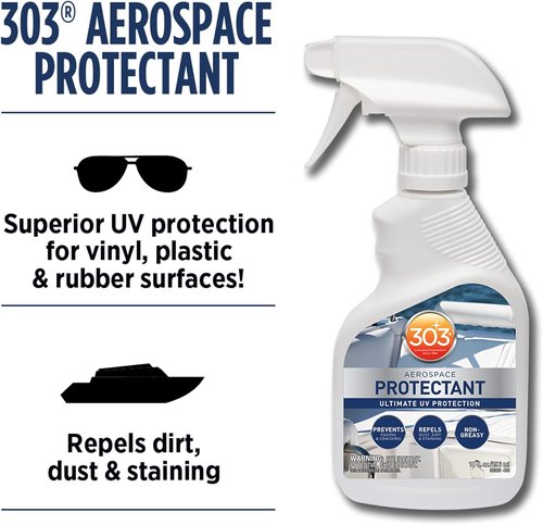 303 Products Marine Aerospace Protectant - UV Protection & Dust Repellent - 10 Fl. Oz.