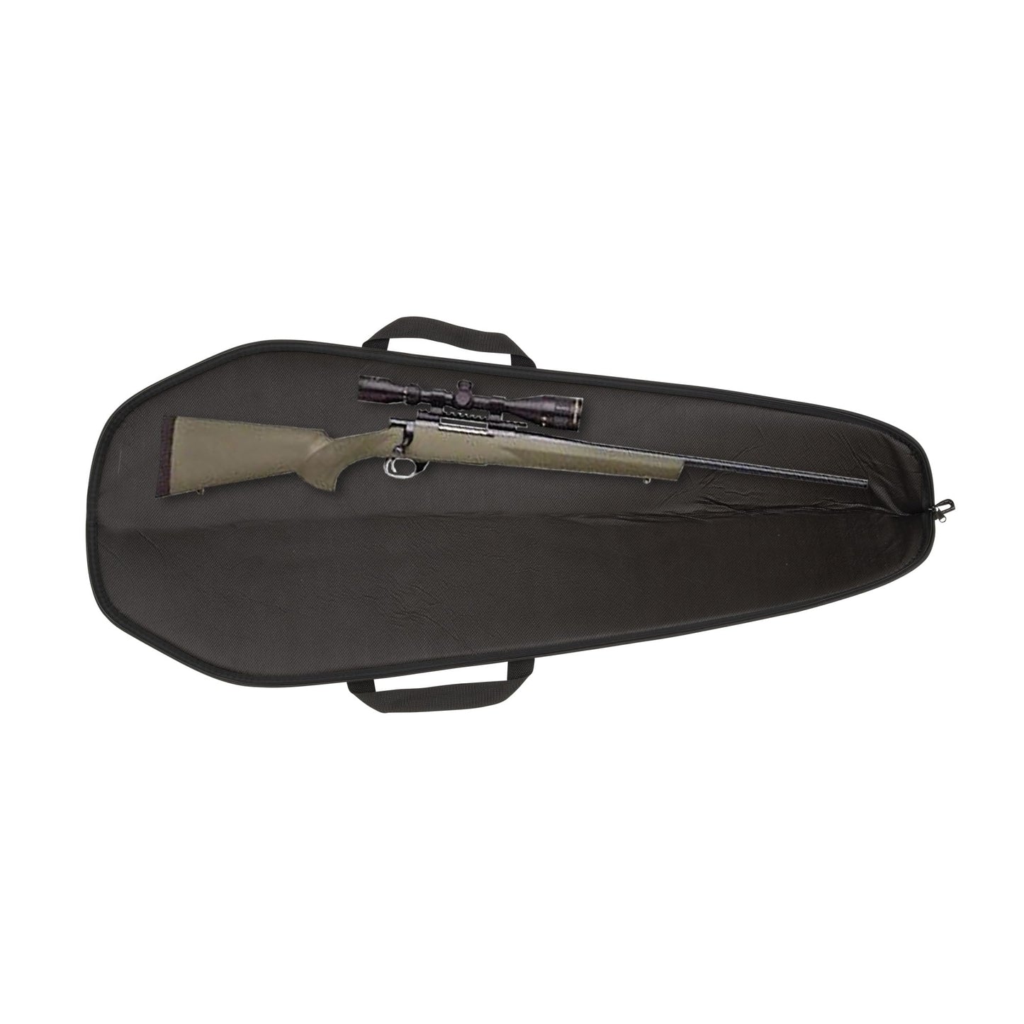 Allen Company Durango Rifle Case - 46-Inch Soft Gun Bag - Hunting and Shooting Accessories - 1.5-inch Webbing Handles and a Hanging Loop - Black