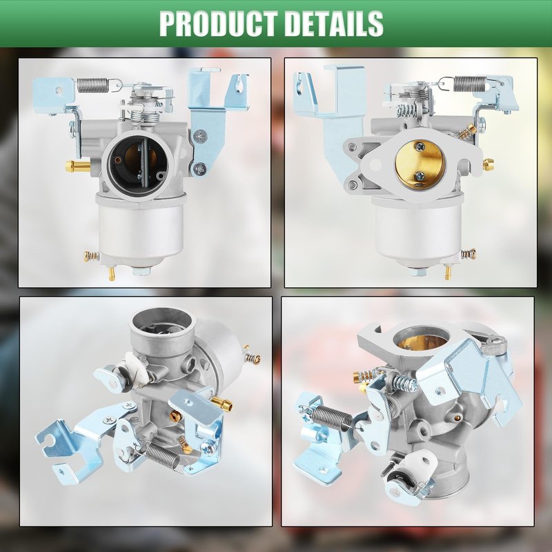 QAZAKY Carburetor Compatible with Yamaha Gas Golf Cart G2 G5 G8 G9 G11 G14 4-Cycle Engine 1985-1996 J38-14101-00 J38-14101-01 J38-14101-02 JN3-14101-00 JN3-14101-10 Carb