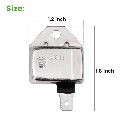 10L0L 21119-2161 Ignitor Module for Club Car DS Gas Golf Cart 1992-1996 FE290 FE350 and for John Deree Tractor 175 245 262 265, Replaces OEM 1016491 ZF345-2 AM132770 M73484 M70114