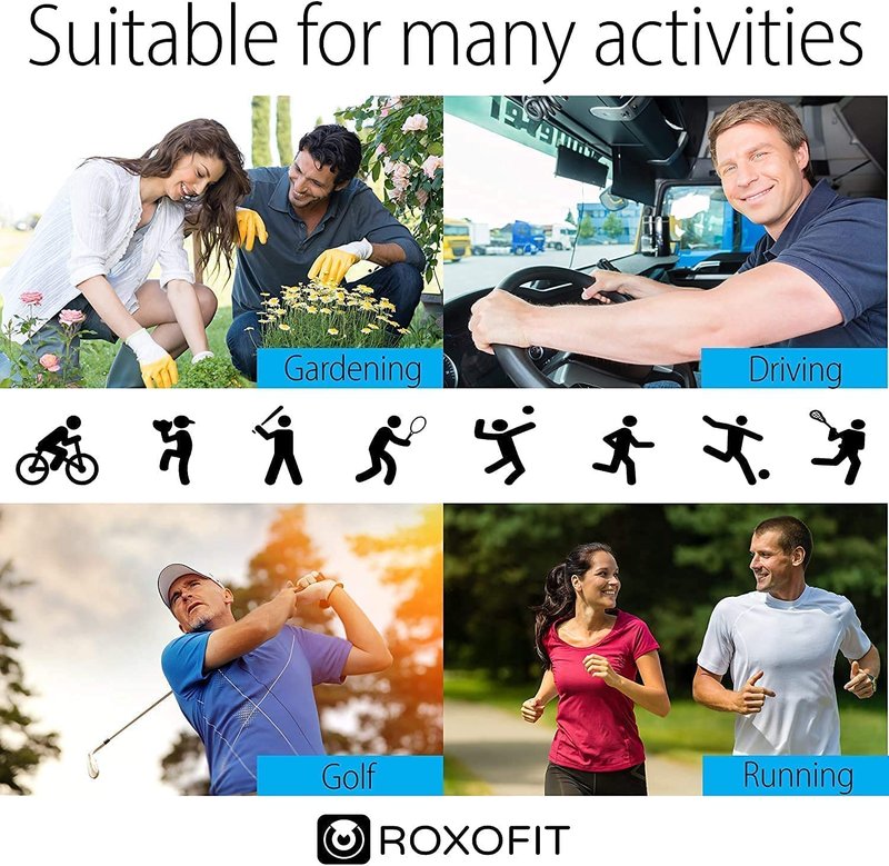 ROXOFIT Calf Brace for Torn Calf Muscle and Shin Splint Relief - Shin Splint Brace - Compression Sleeves for Women Calf Compression Sleeve Men, Shin Splint Compression Sleeve, Compression Calf Sleeve Women, Calf Compression Sleeve Women, Calf Sleeves for