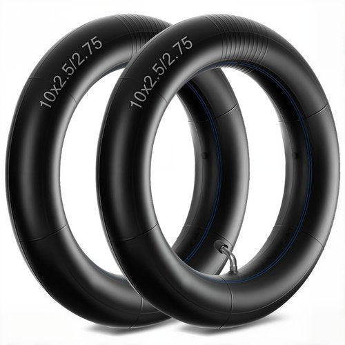 GLDYTIMES 2pcs 10x2.5/2.75 Scooter Tube, 60/70-6.5 Heavy-Duty Tube Fit for Gotrax G5 G6 Ninebot Max G30P G30LP F2 Pro Zero 10X Hiboy Max 3 Electric Scooter, Smart Self Balancing Electric Scooter