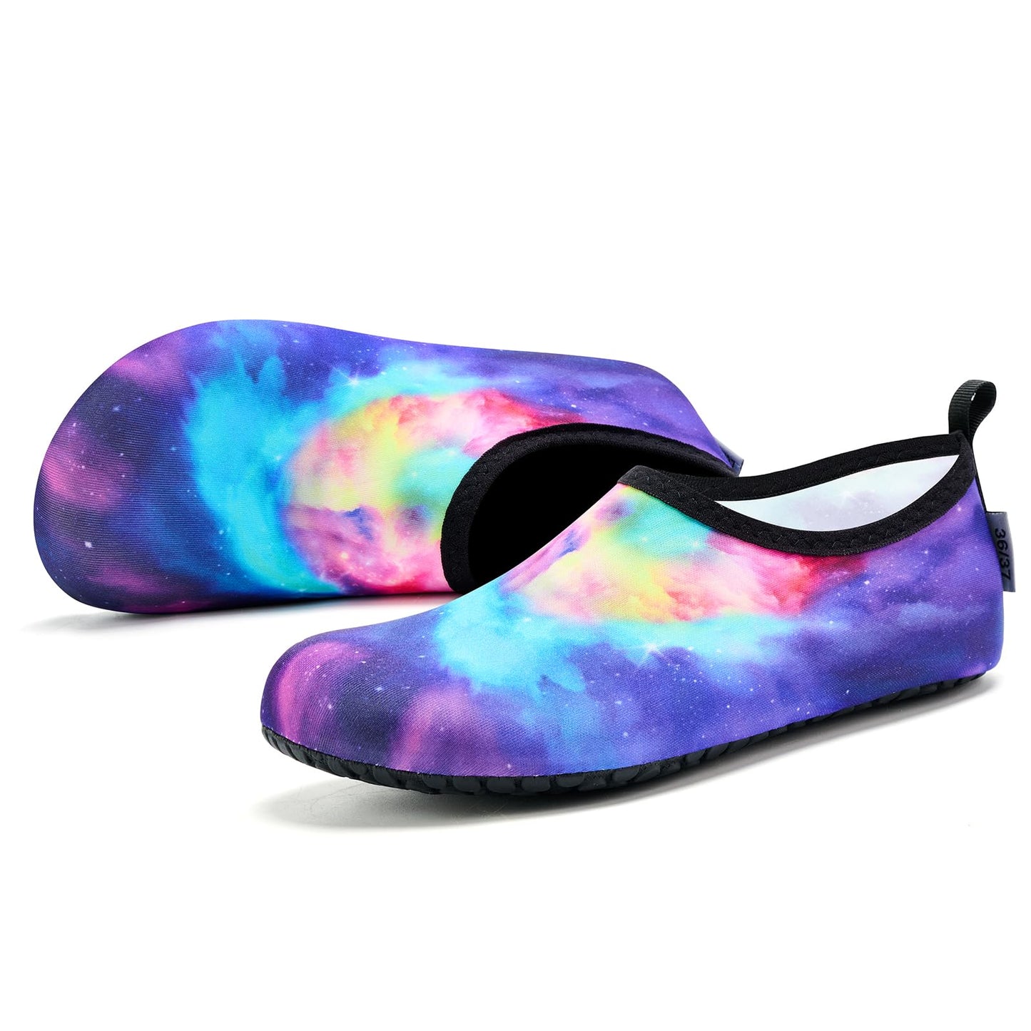 VIFUUR Water Sports Unisex Shoes Colorful Aurora - 12.5-13 W US/ 11-11.5 M US (44-45)