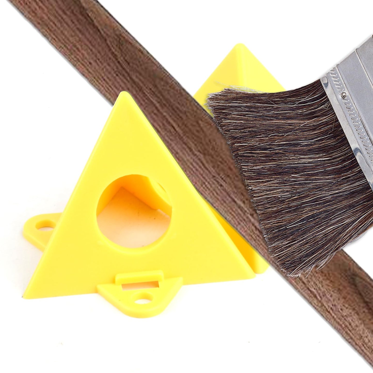 Painters Pyramids Stands, 50pcs Painters Pyramids, Painter's Painting Stands Pyramids, Mini Triangle Cone Paint Stands Tripods for Door Risers Support, Painter Elevated, Cabinet Pouring Accessories