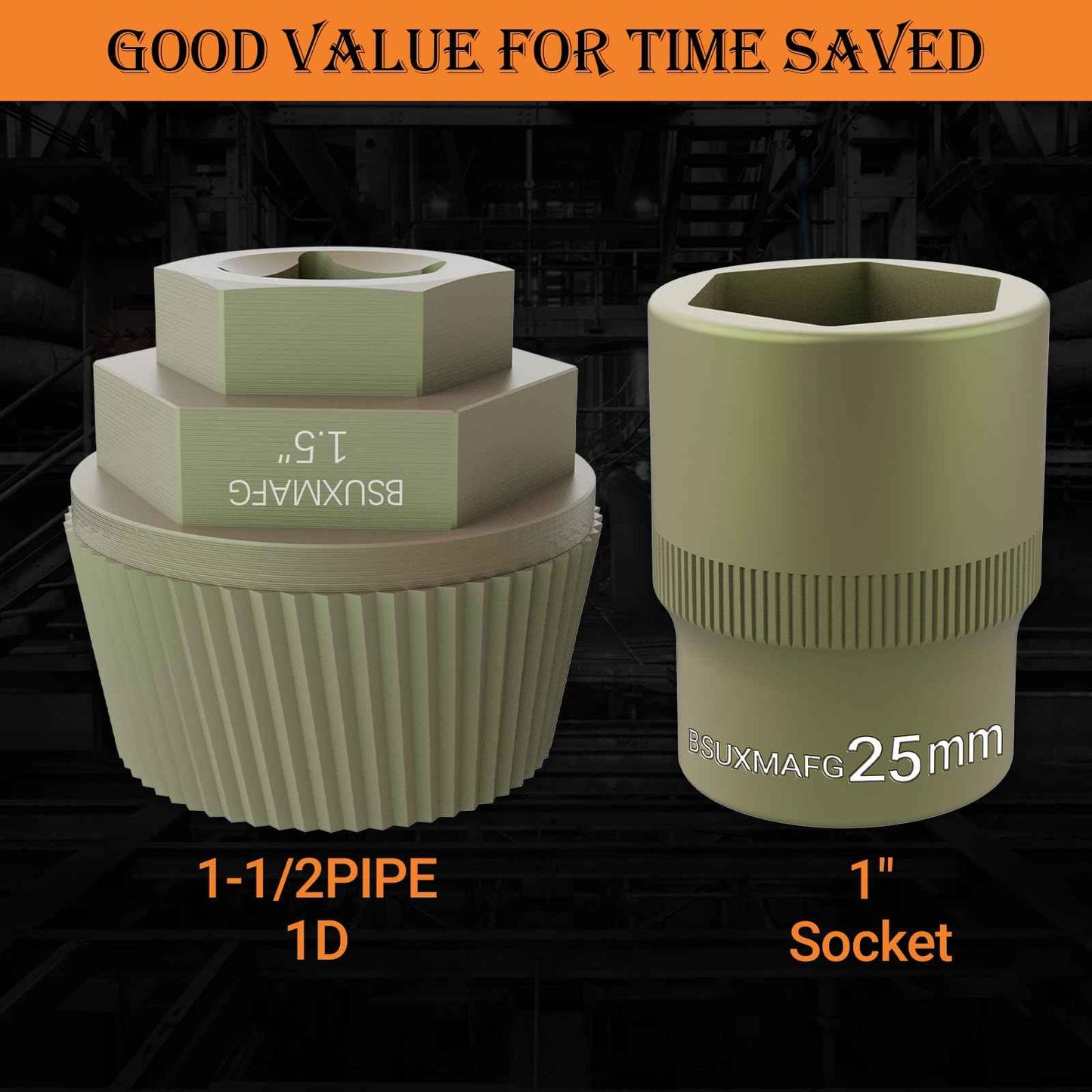 BSUXMAFG Bathtub Drain Remover Tool, 1-inch Socket Plating Coating Tub Drain Extractor, Remove The Old, Broken, Stubborn, Rusted Drain Tub Bathtub Stopper, Strong Grab Plumbing