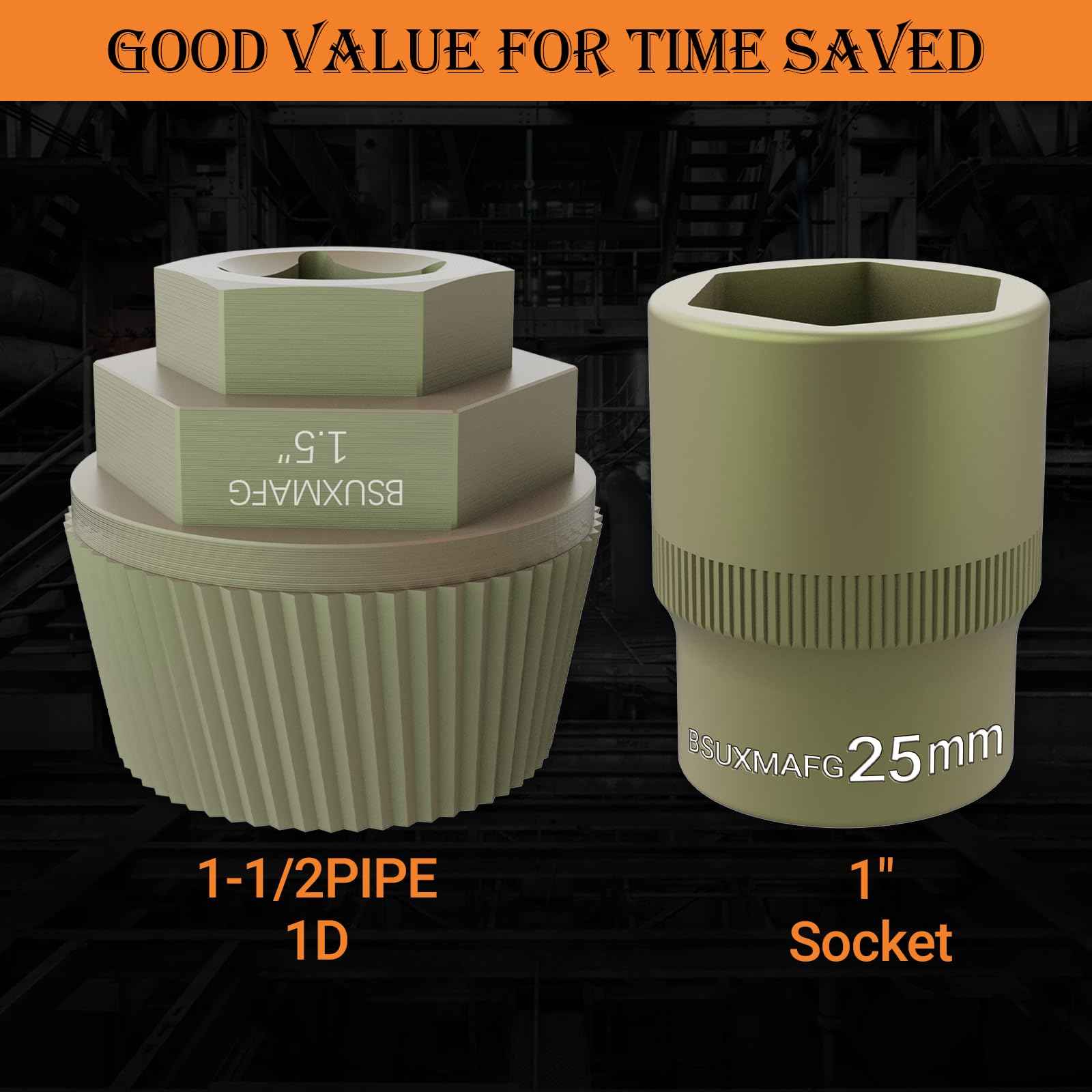 BSUXMAFG Bathtub Drain Remover Tool, 1-inch Socket Plating Coating Tub Drain Extractor, Remove The Old, Broken, Stubborn, Rusted Drain Tub Bathtub Stopper, Strong Grab Plumbing