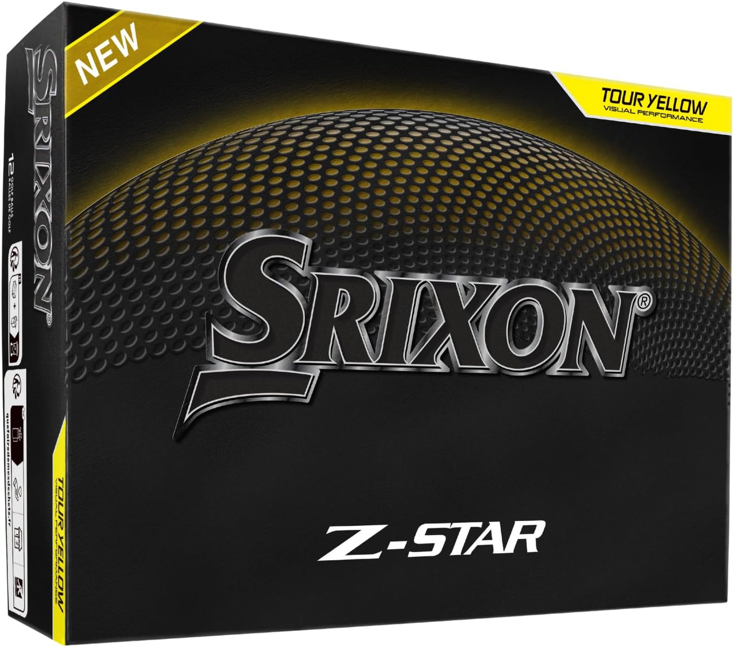 Srixon Z-Star Golf Balls - Premium Performance for Exceptional Distance & Control | 12-Pack
