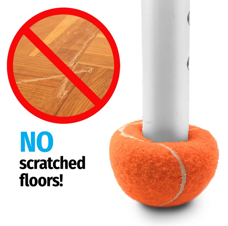 Top Glides Precut Walker Tennis Ball Glides (Orange)