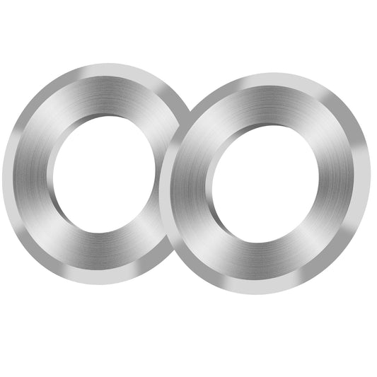 Trivd Frol 2 PCS Manual Wire Stripper Replacement Blades, Tungsten Steel, Silver