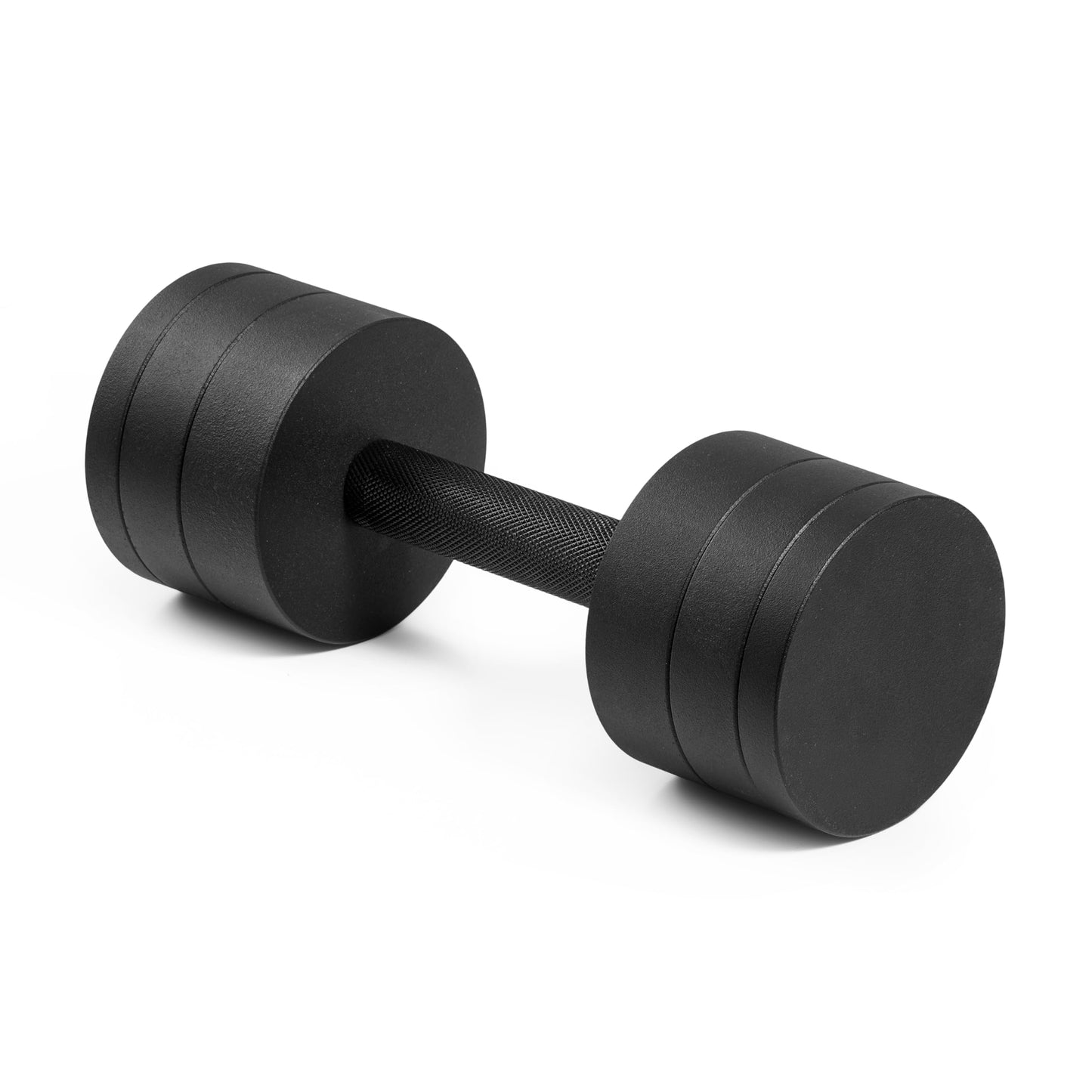 CAP Barbell 15 lb Adjustable Dumbbell – Compact Cast Iron Weight with Black Handle - Single