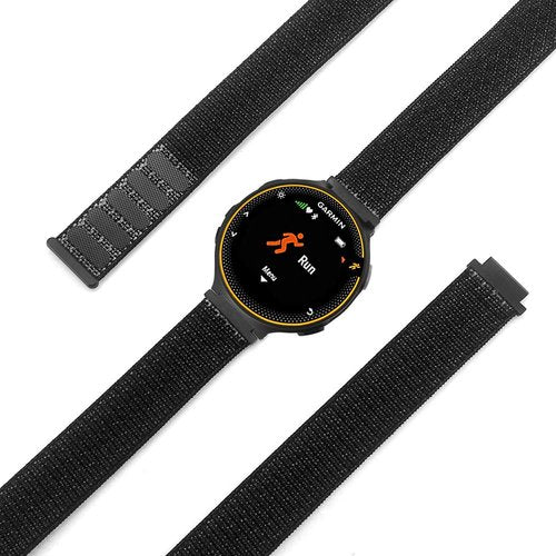 C2D JOY Compatible with Garmin Forerunner 235 Band Replacement Sport Mesh Strap Also for Forerunner 735XT watch band Nylon Weave Watchband - 10#, M/5.2-7.6in.