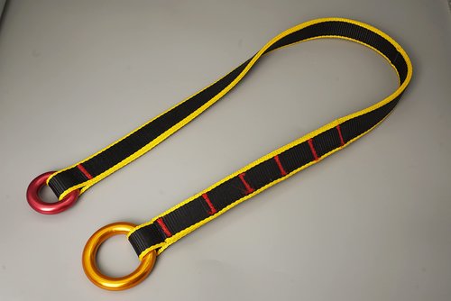 SOB Aluminum Rappel Ring Climbing Ring 40KN/22KN Pack of 2 for Rock Climbing Arborist Rescue Connection Point