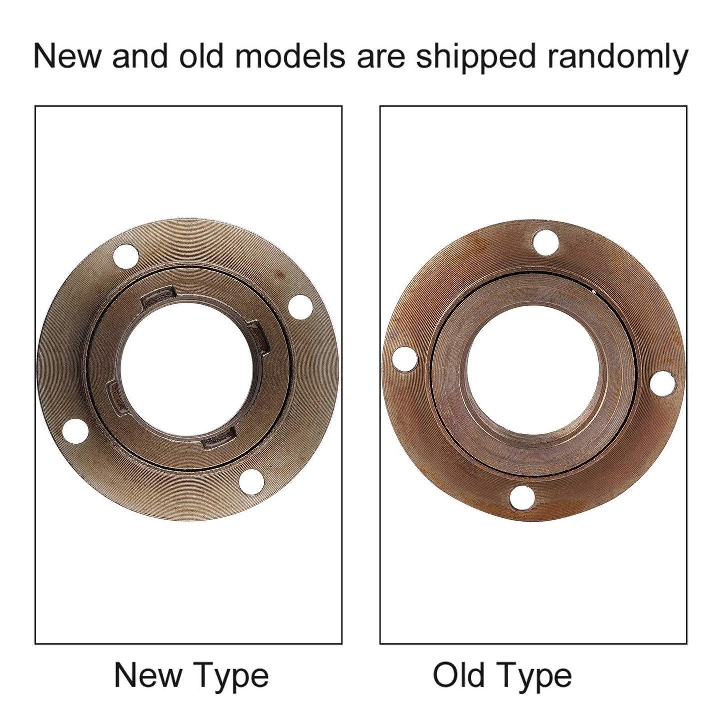SUNGOOYUE Four Hole Toothless Flywheel, Electric Scooter Wheel Toothless, Metal Four Hole Toothless Flywheel Wheel Accessory for Electric Scooter