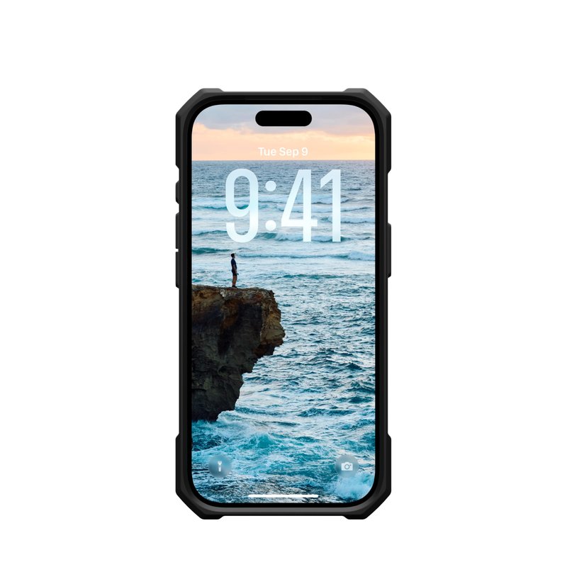 URBAN ARMOR GEAR UAG Designed for iPhone 17 Pro Case Essential Armor - Compatible with MagSafe Military Grade Protective Cover, Black