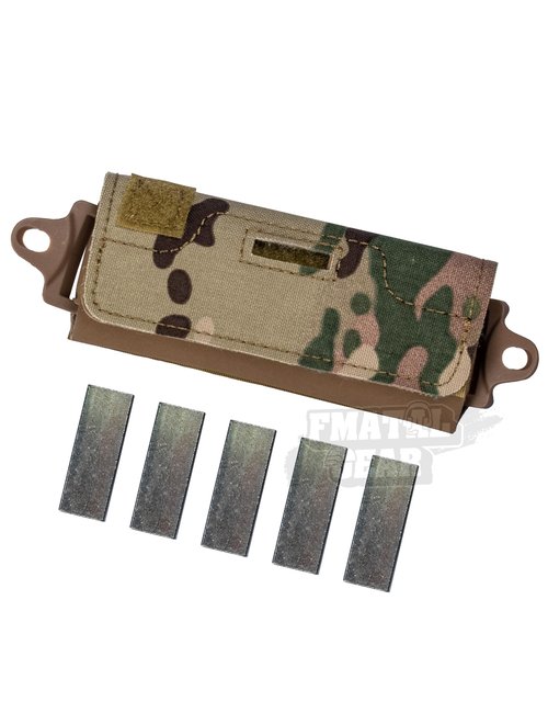 FMATAL GEAR FMA Tactical Helmet Counterbalance Weight Bag, with Five Weight Blocks Helmet Accessories (MC)