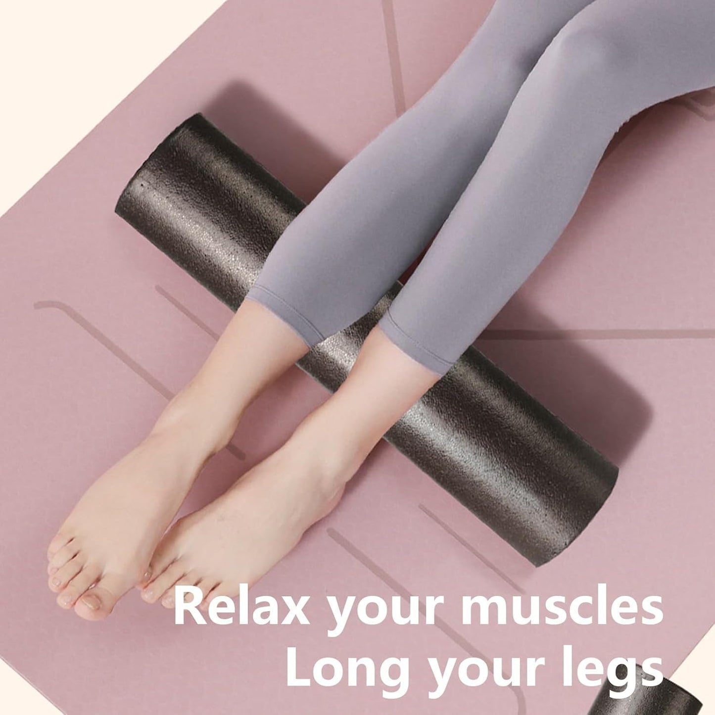 Skiennix Foam Roller - High-Density Fitness Tool for Deep Tissue Massage | Ideal for Back & Legs