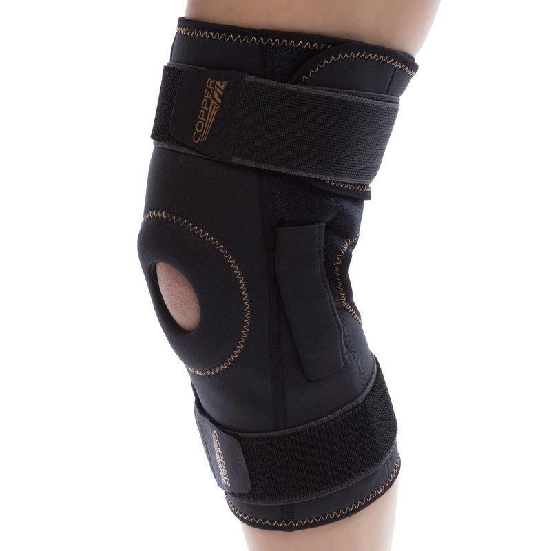 COPPER FIT® Natural Motion Knee Brace, TRI-PIVOT Hinge, Adjustable, One Size Fits Most