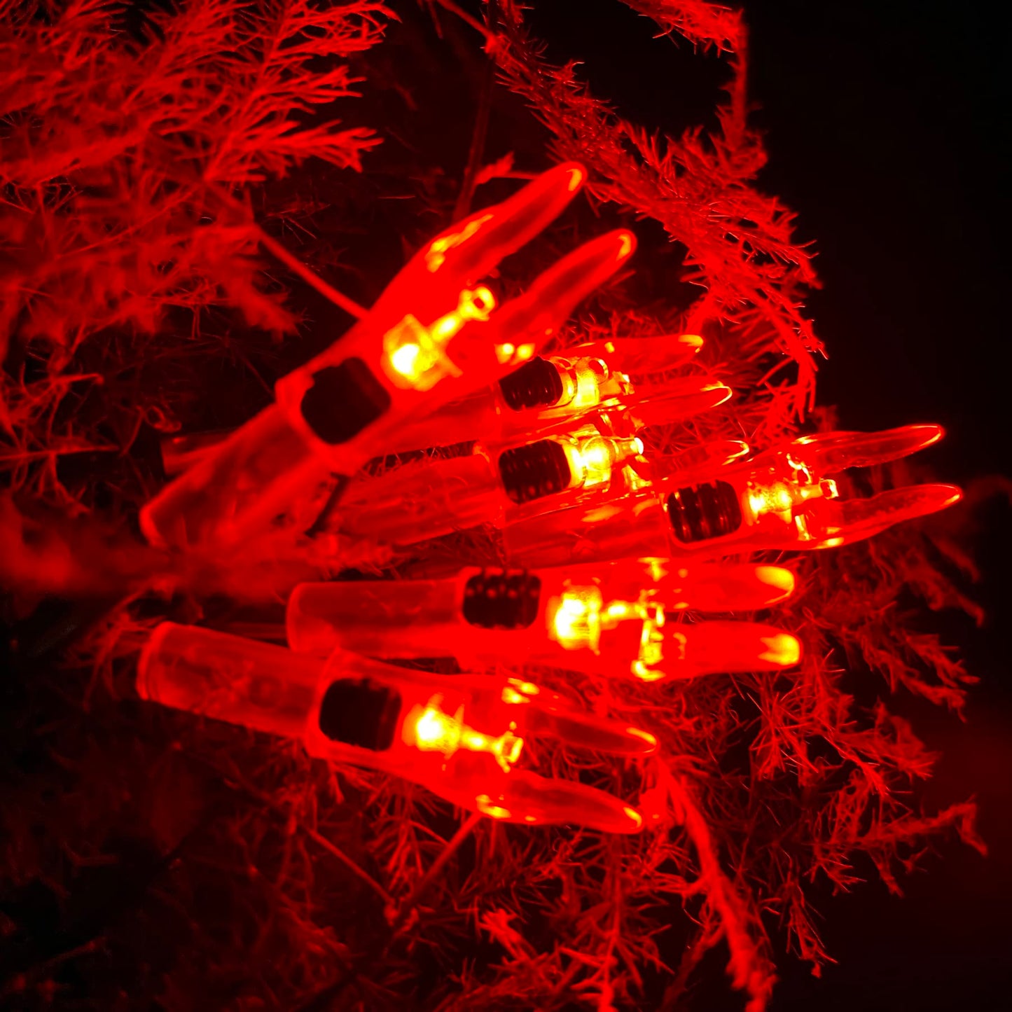 KEAUP 6PCS X Lighted Nocks for Arrows with .204 .233 .244 .246 Inside Diameter with H, S, GT Bushings High-Visibility LED Arrow Nocks, ON/Off Switch Included