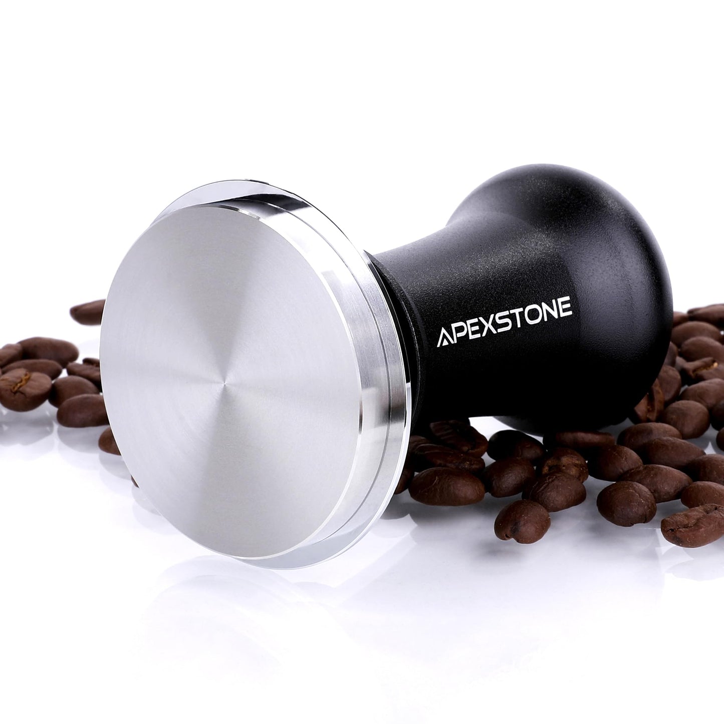 Apexstone Coffee Tamper Spring Loaded 58mm, Espresso Tamper 58mm Spring Loaded, Calibrated Espresso Tamper 58mm