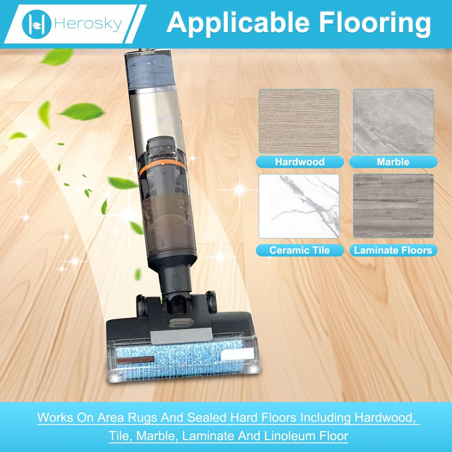 WD161 Roller and Filter For Shark HydroVac MessMaster Wet Dry Vacuum Cleaner WD161 WD261 AW261 (2 Brush 4 Foam Filter Kit)