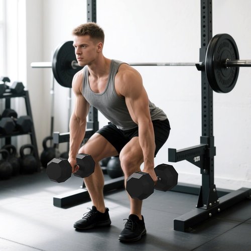 Rubber Coated Hex Dumbbell Weight Set, Multiple Sizes Exercise & Fitness Dumbbells,100 LB Set,110 LB Set,200 LB,350 LB,450 LB,550 LB, 35-50 LBS Pairs for Muscle Toning, Strength Building & Full Body Workout