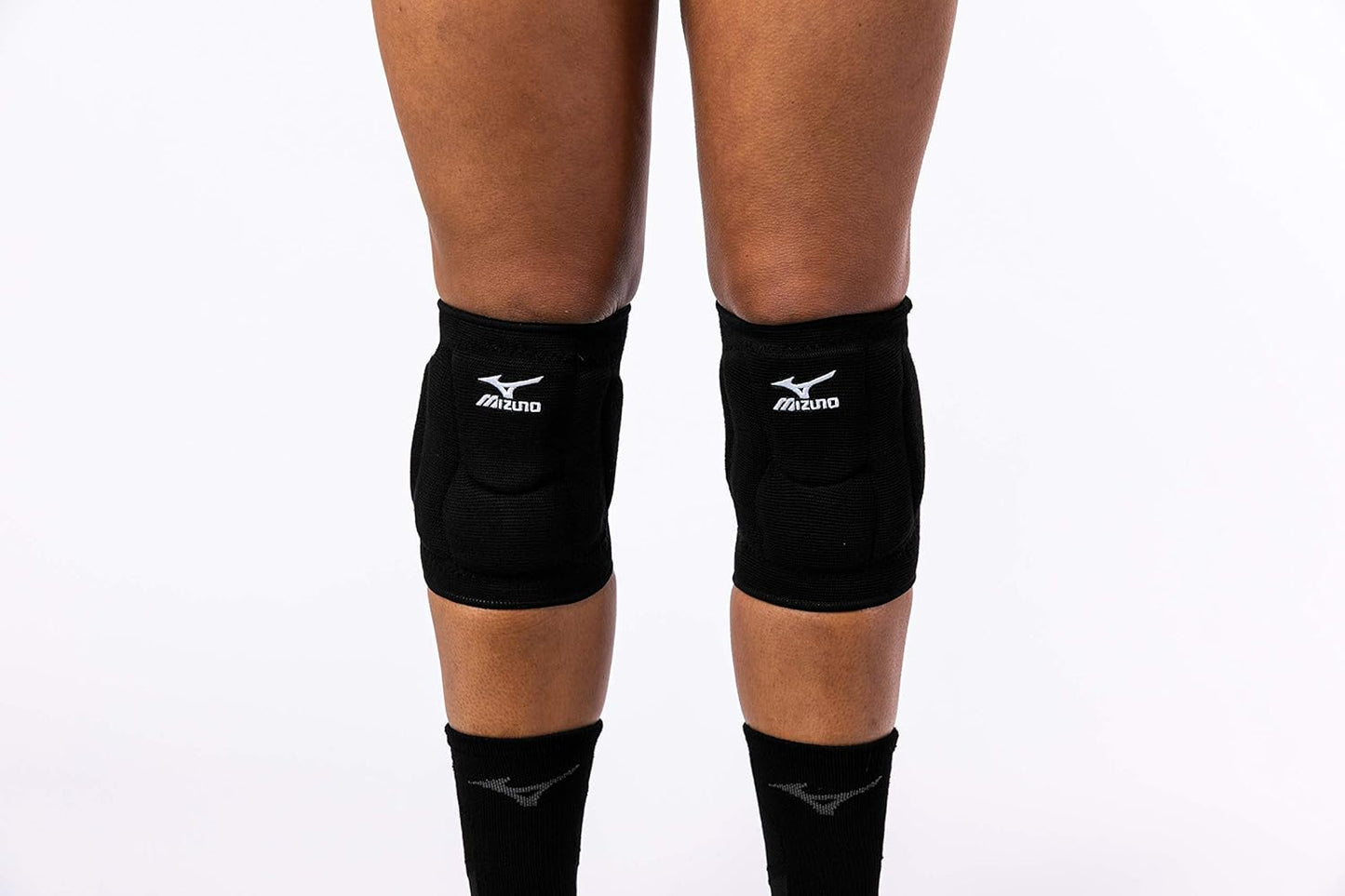 Mizuno T10 Plus Kneepad - Adult Volleyball Knee Protection | Black | One Size