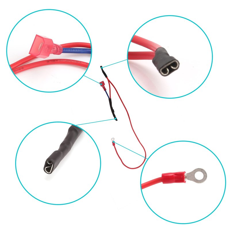 10L0L Golf Cart Battery Charger Repair Kit for 48V Club Car Powerdrive #17930, Incl. Relay, Heat Sink Assembly and Circuit Breaker, OEM# 103414901, 1015914, 101828701