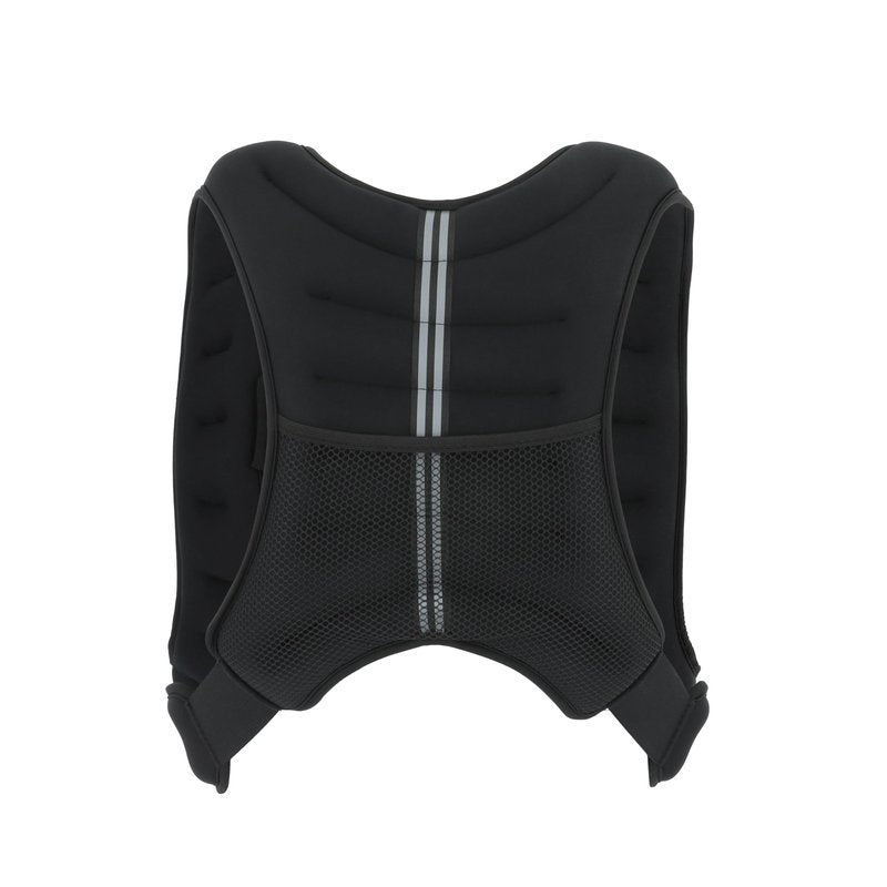 Weighted Vest, 15lb/20lb Workout Weight Vest with Reflective Stripe for Strength Training, Running, Weightlifting, Fitness, Muscle Building, and Weight Loss, Soft, Slim Design with Weights Included