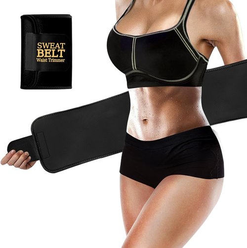 Lisacool Waist Trainer for Women - Adjustable Sweat Band for Effective Weight Loss | Comfortable Belly Wrap