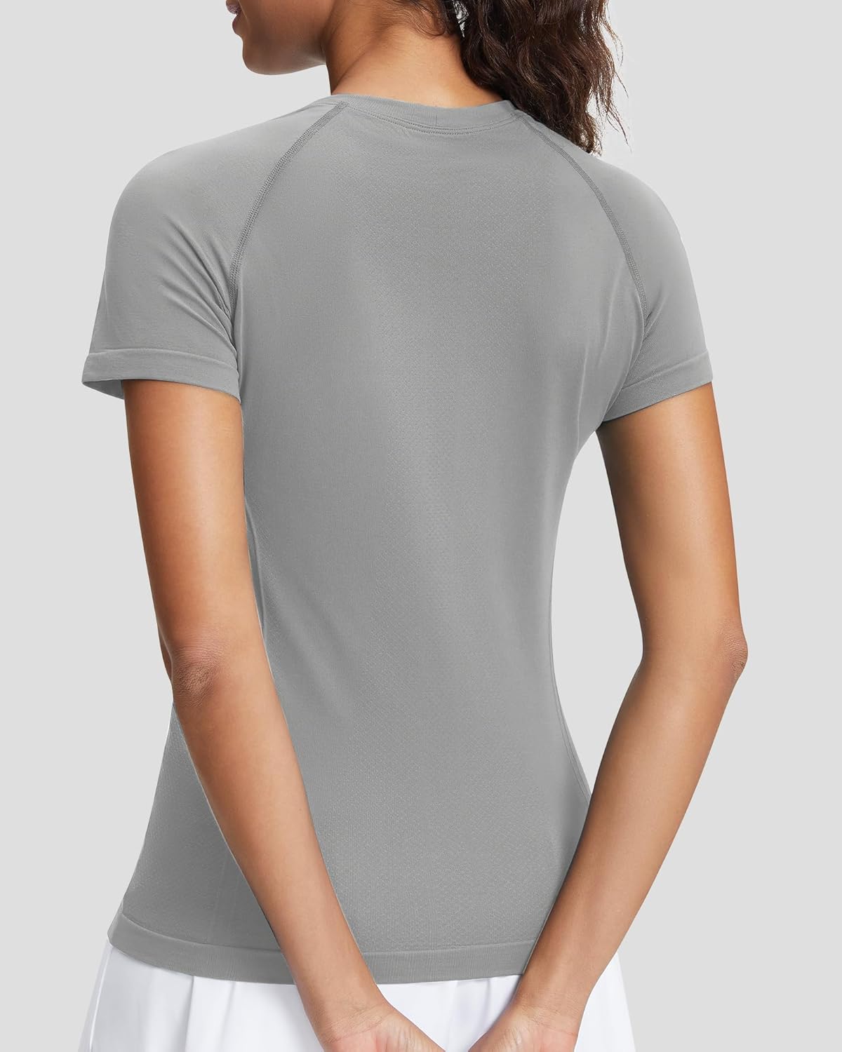 Stelle Seamless Workout Shirts - Women's Short Sleeve Athletic Top for Yoga & Gym | Comfortable Fit