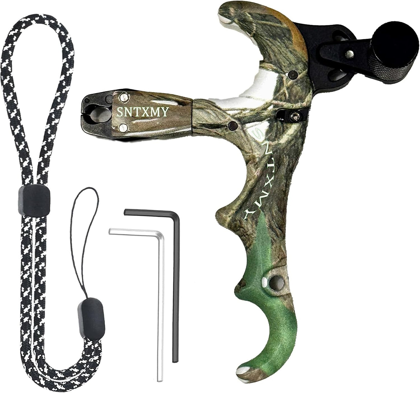Sntxmy Bow Release - 360° Rotatable Thumb Trigger for Compound Bow Archery | Precision Performance