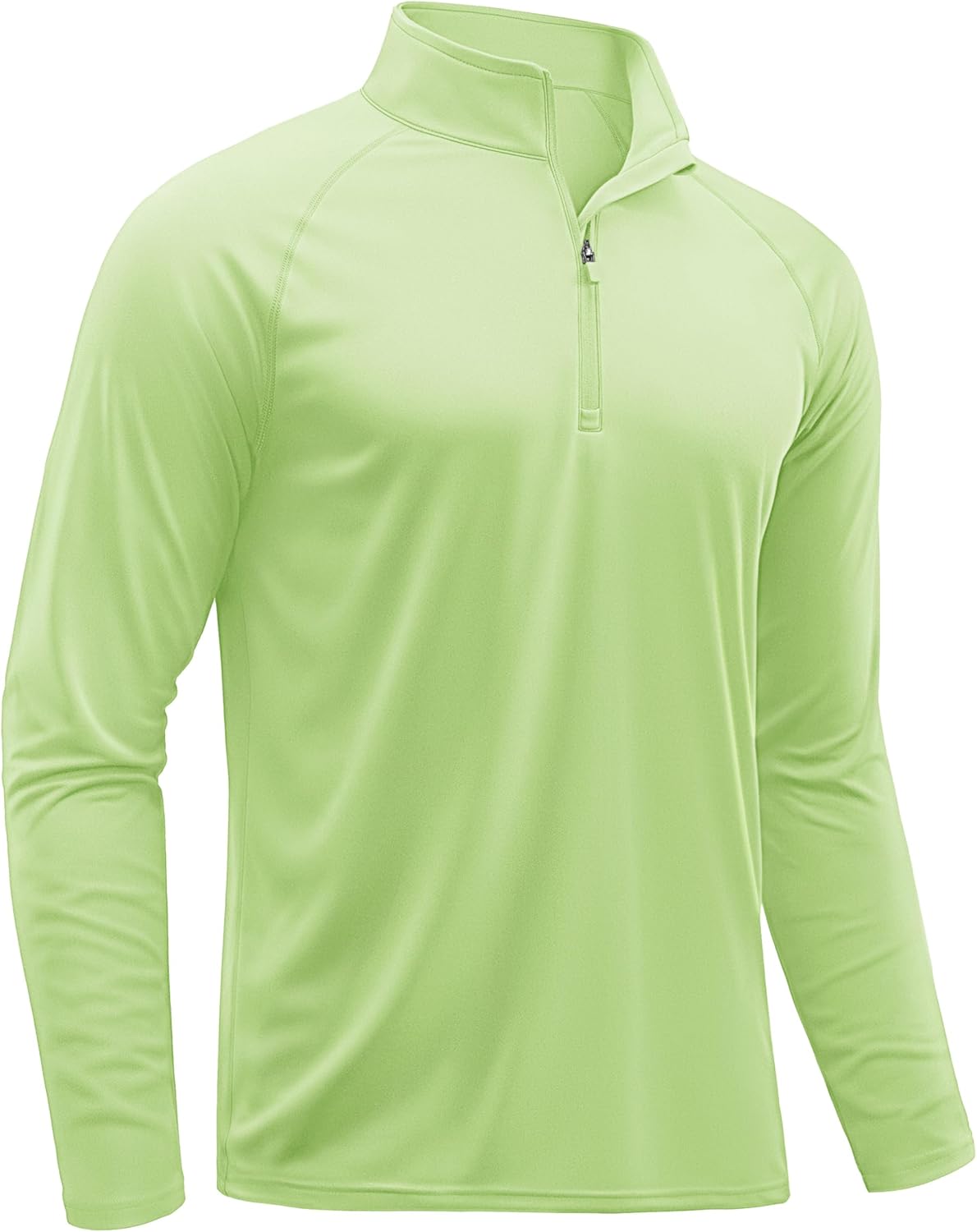 TACVASEN Men's Athletic Long Sleeve Shirt - UPF 50+ Sun Protection | 1/4 Zip Pullover for Outdoor Running