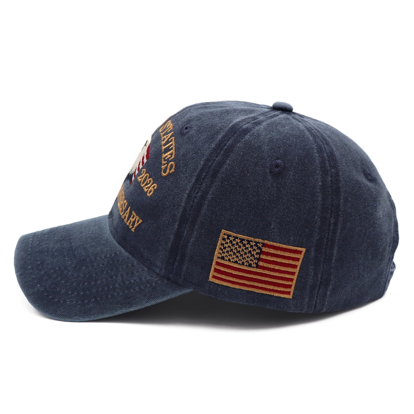 250 Anniversary USA Hat,United States 250th Anniversary Cap,1776-2026 Baseball Cap of Patriotic Hats for Independence Day/4th of July Hats,Fathers Day Hats for Dad Husband Stepdad Blue